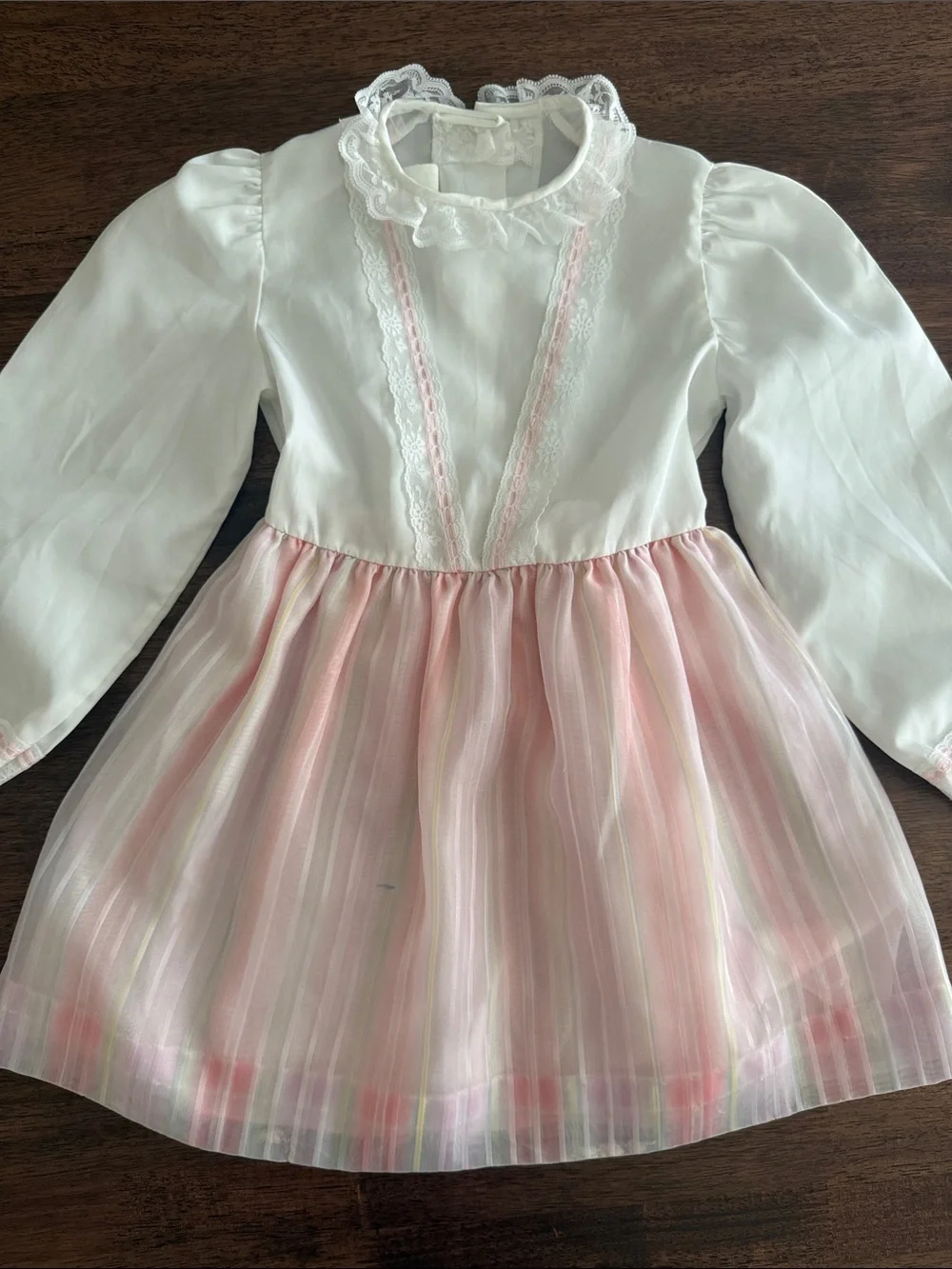 Harold Wohl vintage girls party dress